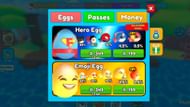 Buy Eggs, Passes & Money in Ultimate Fishing Simulator (Image via Roblox)